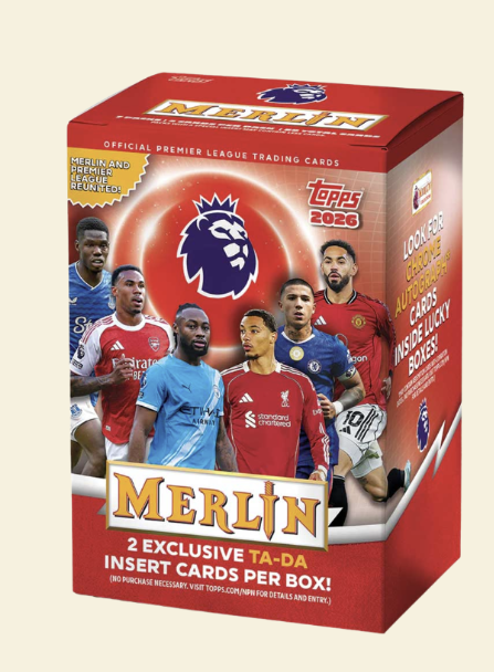 2025-26 Topps Merlin English Premier League Soccer Blaster Box (Presale)