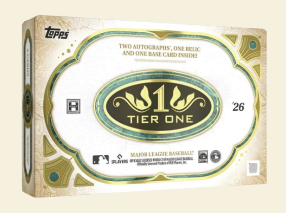 2026 Topps Tier One Baseball Hobby Box (Presale)