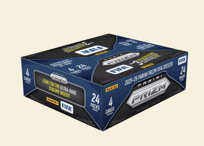 2025-26 Panini Prizm FIFA Soccer Retail Box