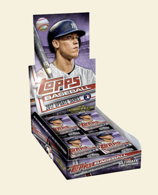 2017 Topps Update Series Baseball Hobby Box