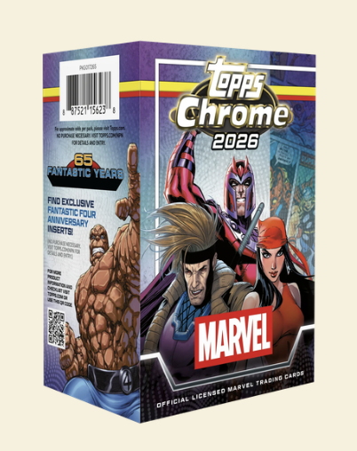 2026 Topps Marvel Comics Chrome Blaster Box (Presale)