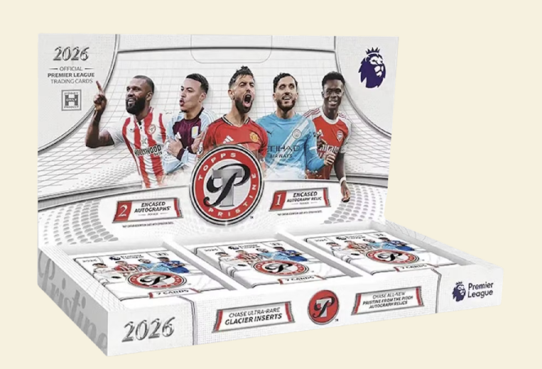 2025-26 Topps Pristine Premier League Soccer Hobby Box (Presale)