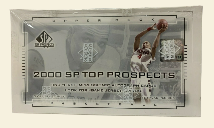 2000-01 Upper Deck SP Top Prospects Basketball Hobby Box