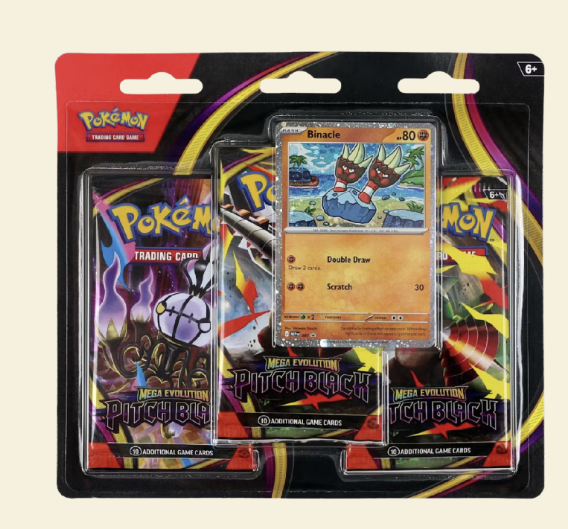 Pokemon: Pitch Black 3-Pack Blister