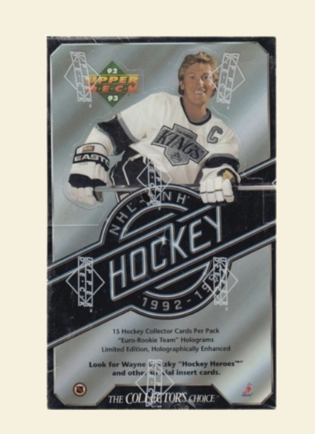 1992-93 Upper Deck Series 1 Hockey Box