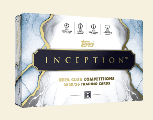 2025-26 Topps Inception UEFA Club Competitions Soccer Hobby Box