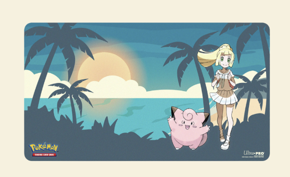 Pokemon: Ultra Pro Lillie and Clefairy Stitched Playmat