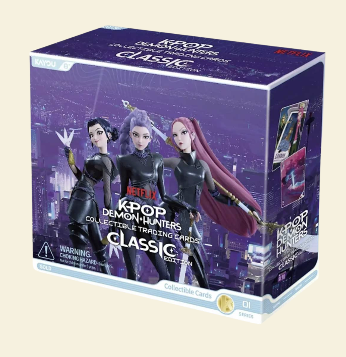 Kayou K-POP Demon Hunters Series 1 Trading Cards Classic Edition Box