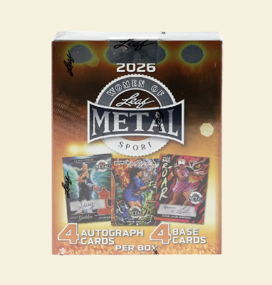 2026 Leaf Metal Women Of Sport Hobby Box (Presale)