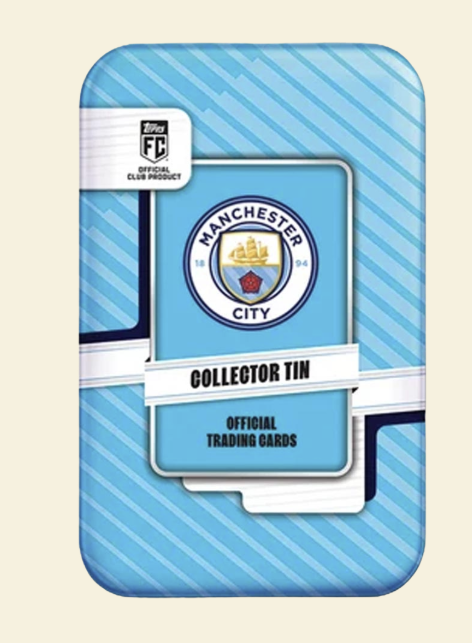 2026-27 Topps Soccer Manchester City FC Club Collector Tin
