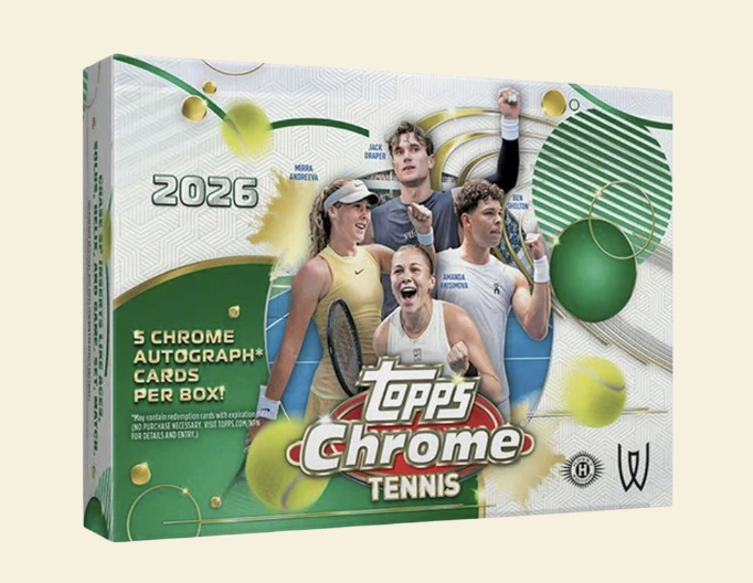 2026 Topps Chrome Tennis Delight Box (Presale)