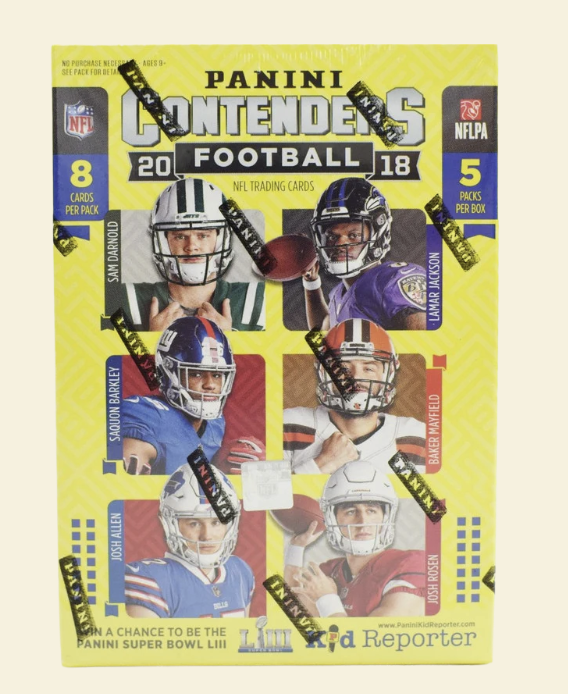 2018 Panini Contenders Football Blaster Box