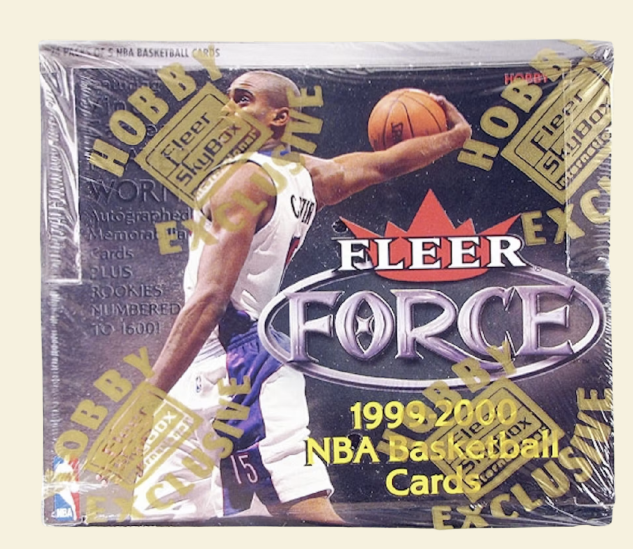1999-00 Fleer Force Basketball Hobby Box