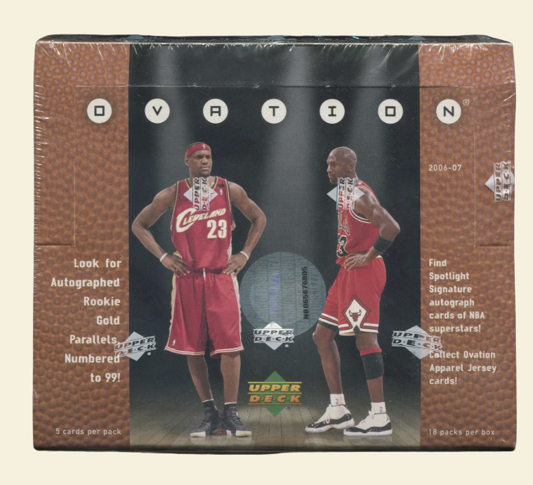 2006-07 Upper Deck Ovation Basketball Hobby Box