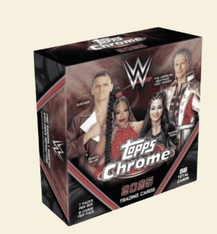 2025 Topps Chrome WWE Mega Box