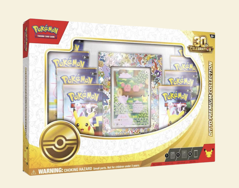 Pokemon 30th Celebration Ditto Premium Collection Box (Presale)