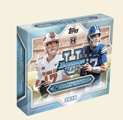 2026 Bowman's Best University Football Hobby Box (Presale)