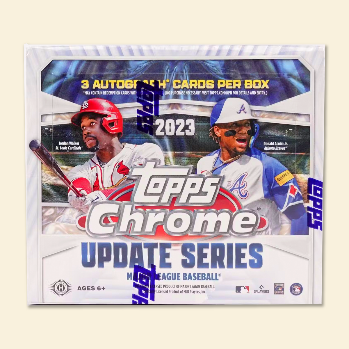 2023 Topps Chrome Update Baseball Jumbo Box