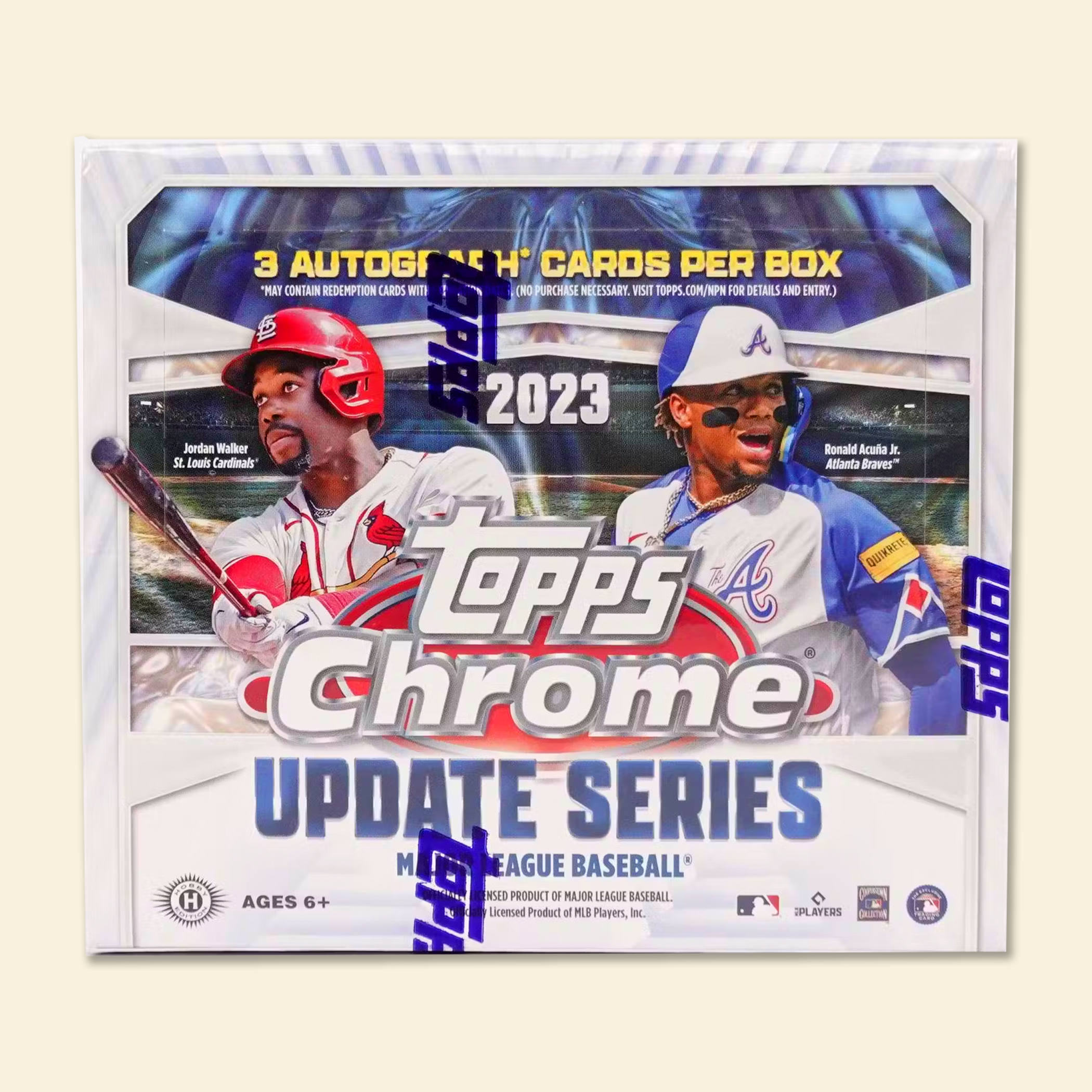 2023 Topps Chrome Update Baseball Sealed Jumbo Box