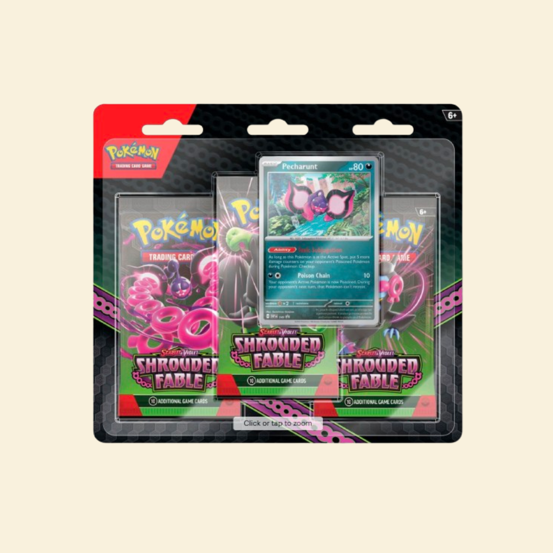 Pokémon: Scarlet & Violet - Shrouded Fable 3PK Blister Pack