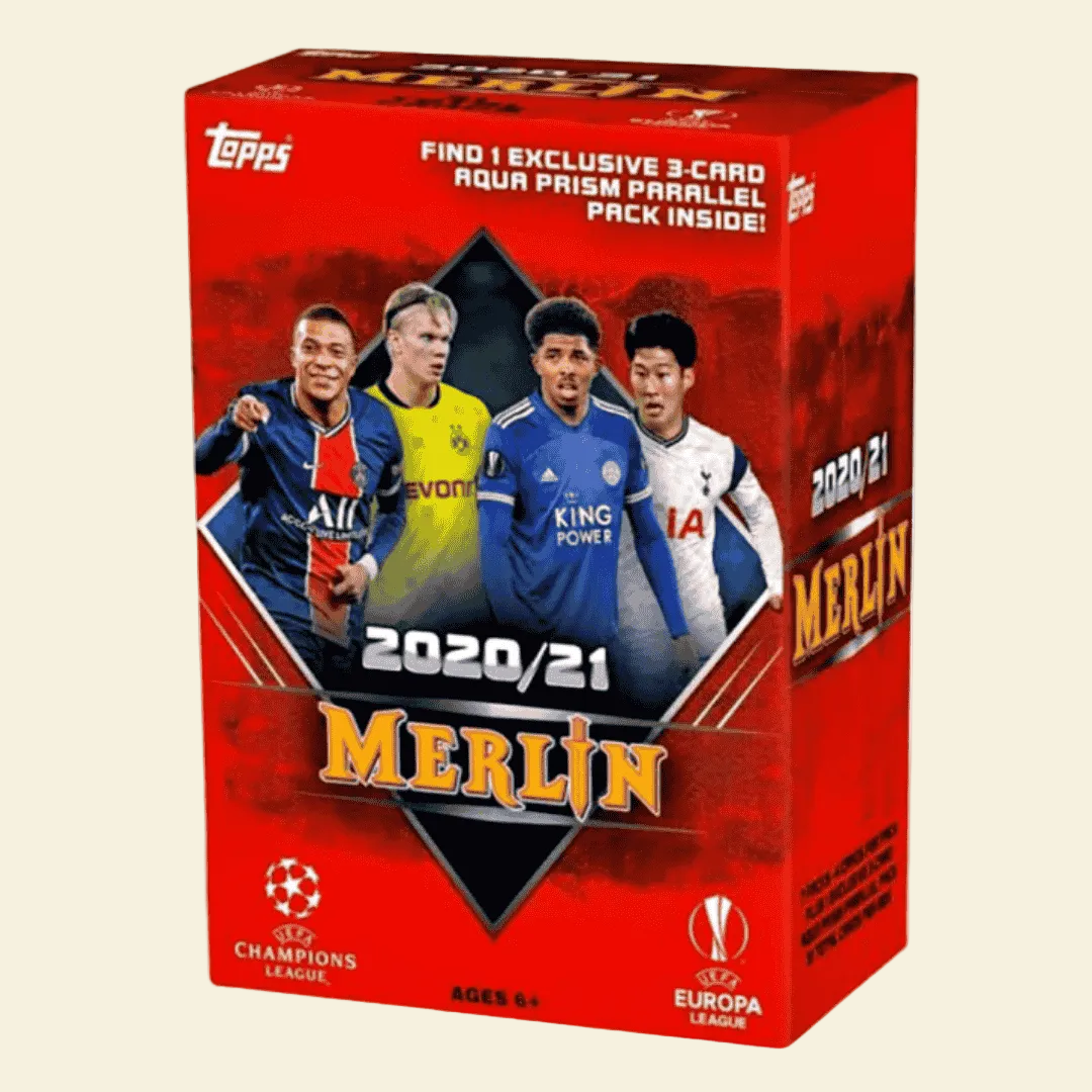 2020-21 Topps Merlin Chrome Soccer Blaster Box