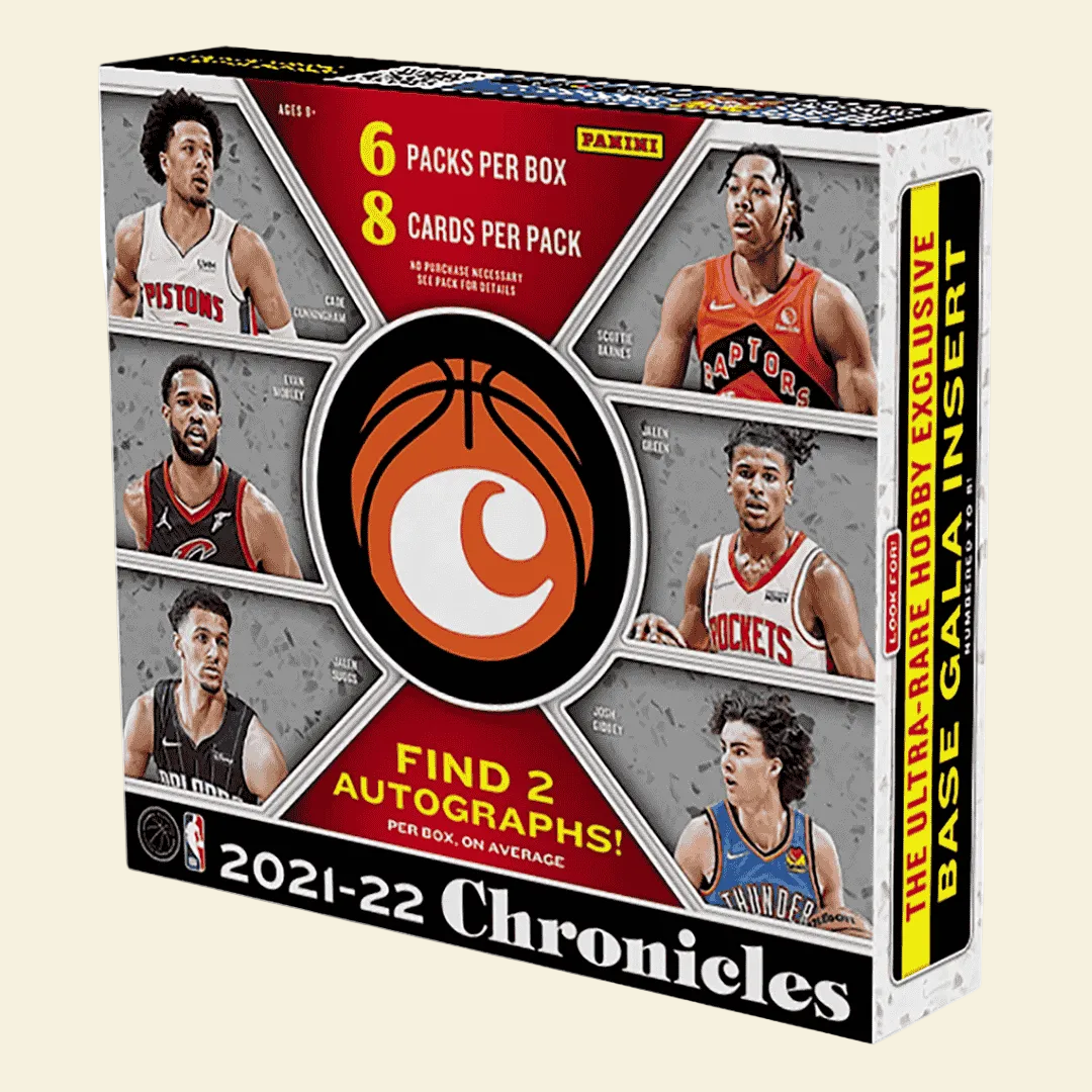 2021-22 Panini Chronicles Basketball Hobby Box