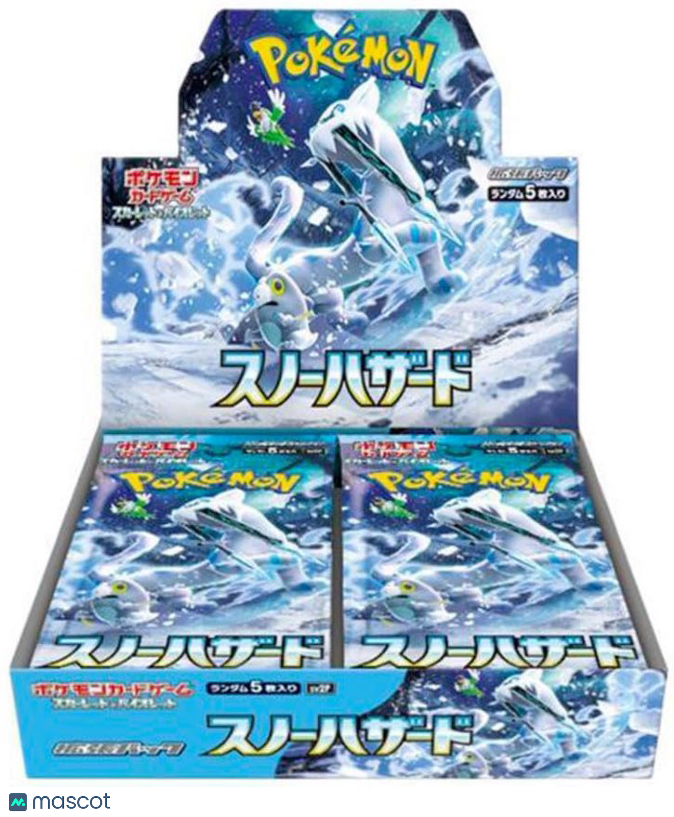 Pokemon Scarlet & Violet Snow Hazard Japanese Pokemon Booster Box