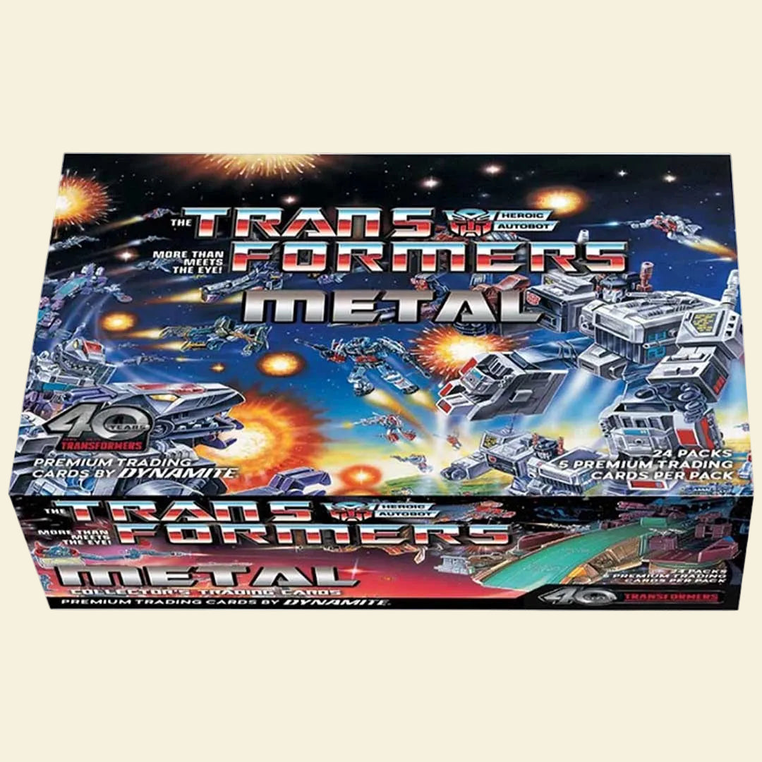 Dynamite Transformers 40th Anniversary Metal Collector's Set Box