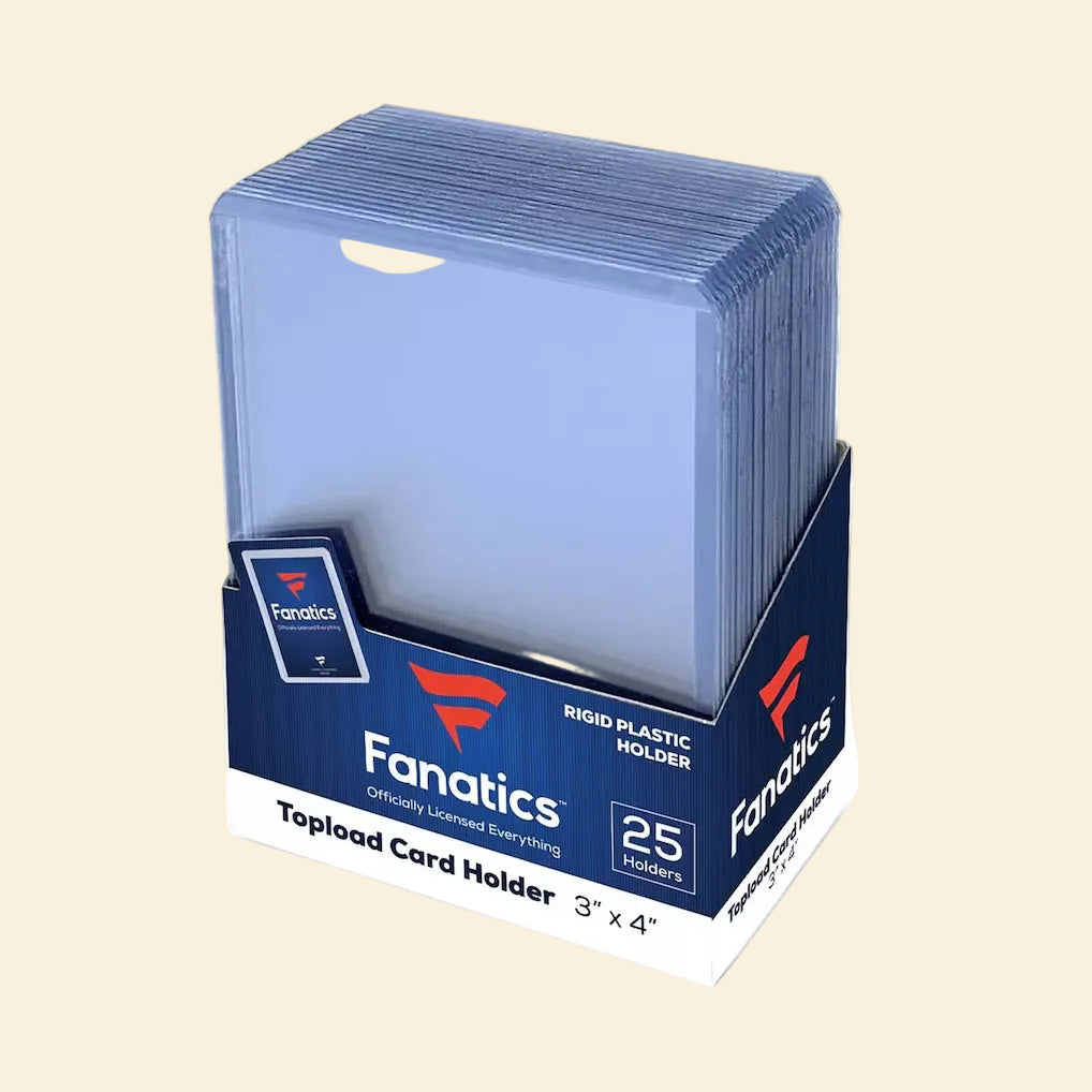 Fanatics Regular 3x4 Top Loaders