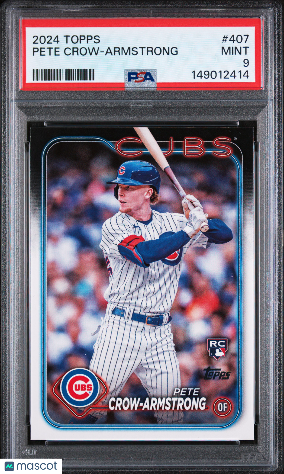 2024 Topps Baseball Pete Crow-Armstrong #407 PSA 9