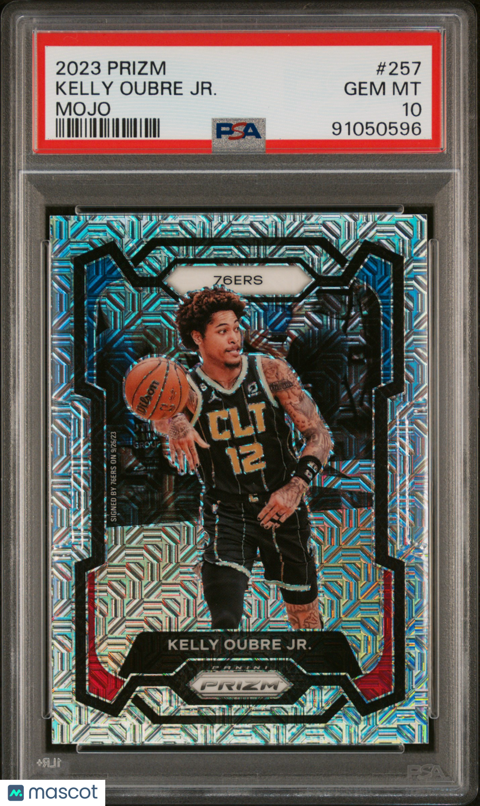 2023 Panini Prizm Kelly Oubre JR. #257 Mojo Prizm PSA 10