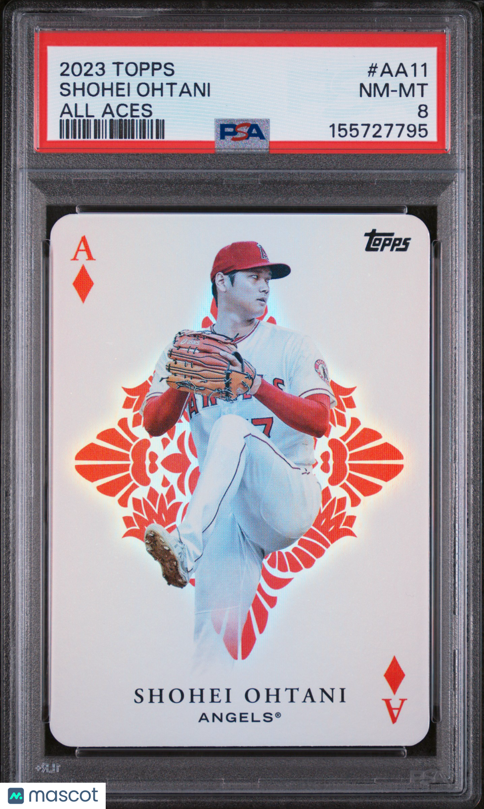 2023 Topps All Aces Baseball Shohei Ohtani #AA11 PSA 8
