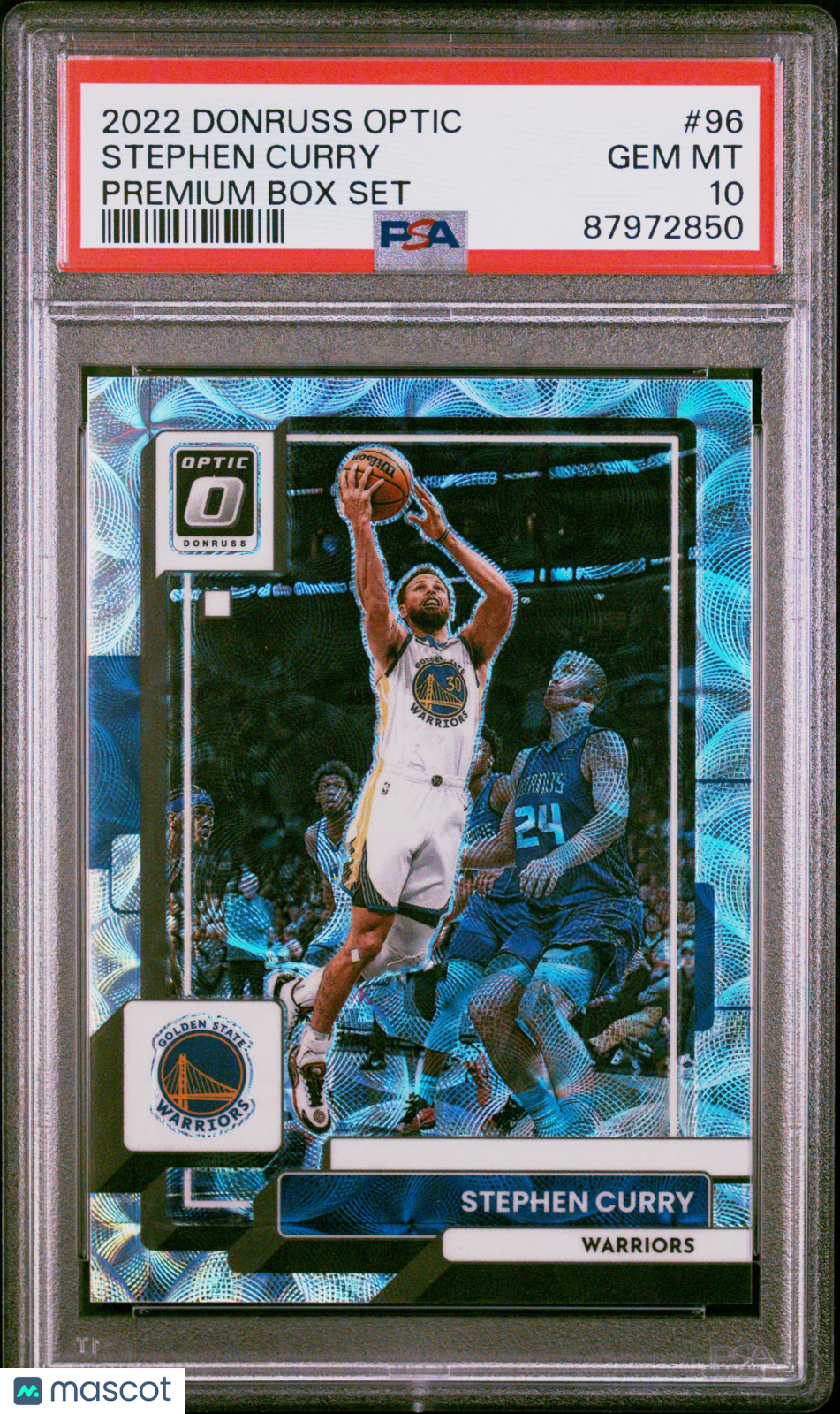 2022 Panini Donruss Optic Stephen Curry #96 Premium Box Set PSA 10