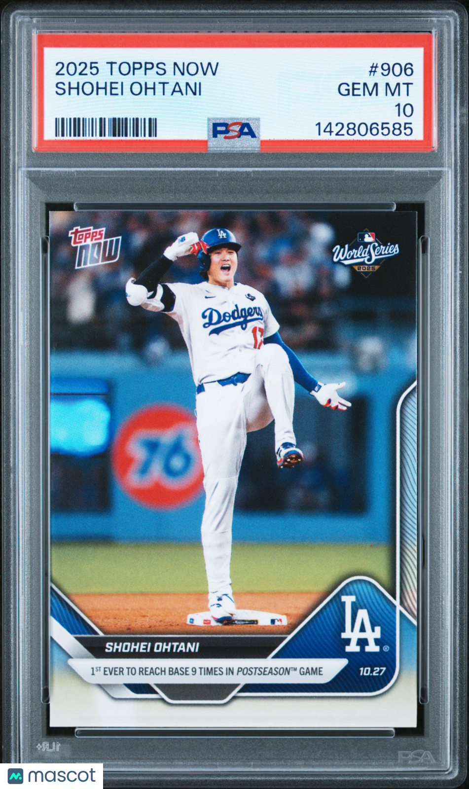 2025 Topps Now Baseball Shohei Ohtani #906 PSA 10