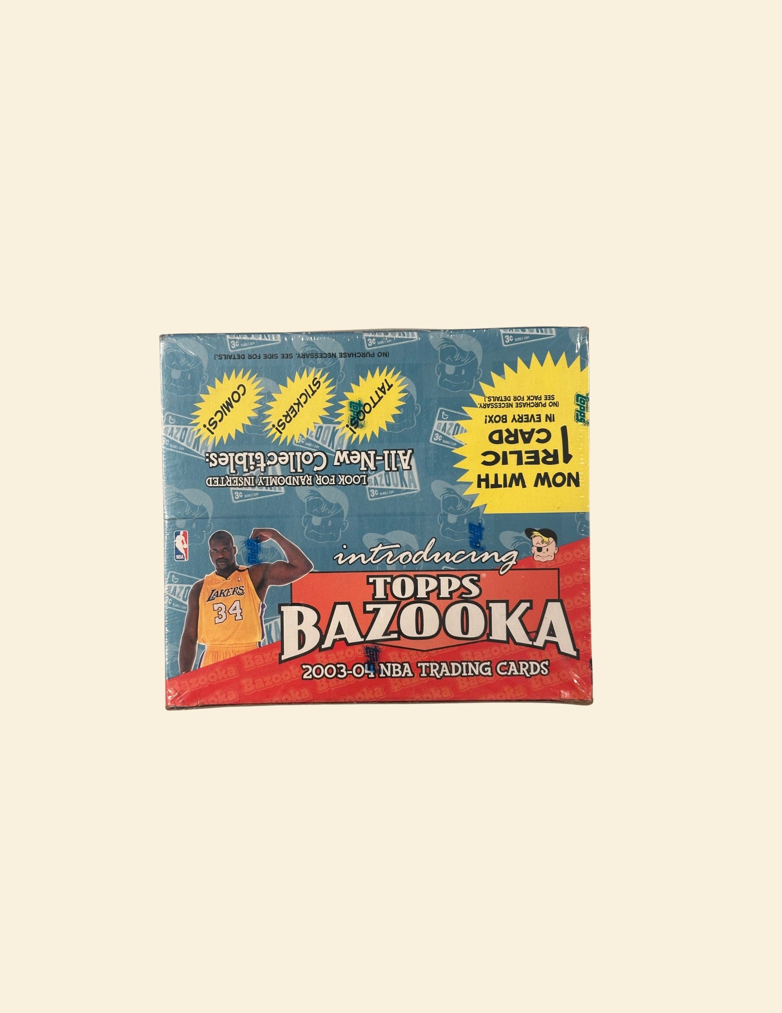 2003-04 Topps Bazooka Basketball Retail Box (Square)