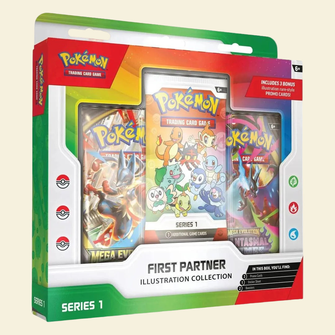 Pokemon First Partner Illustration Collection Series 3 Box
