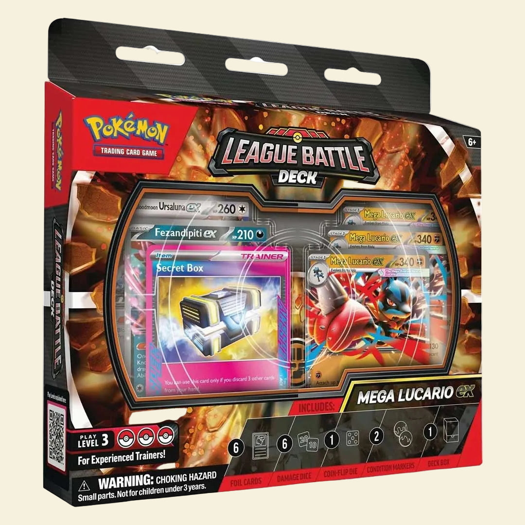 Bleecker Trading - Pokemon Mega Lucario ex League Battle Deck Box