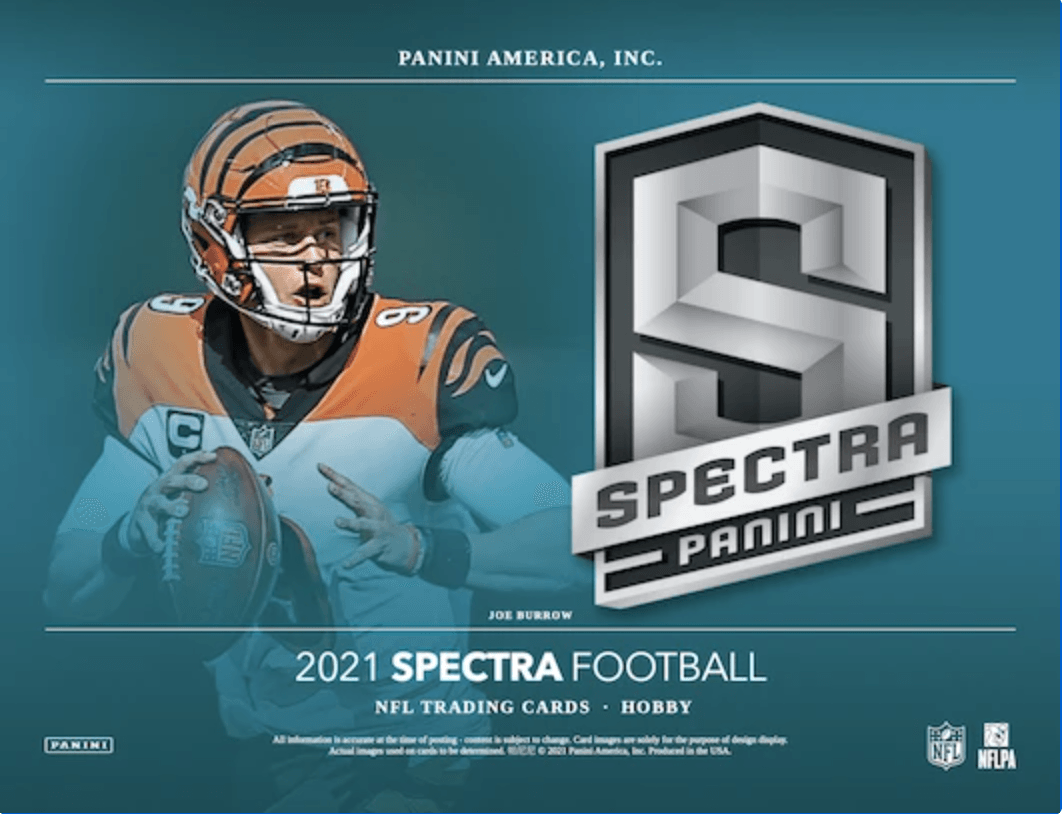 2021 Panini Spectra Football Hobby Box - BLEECKER TRADING