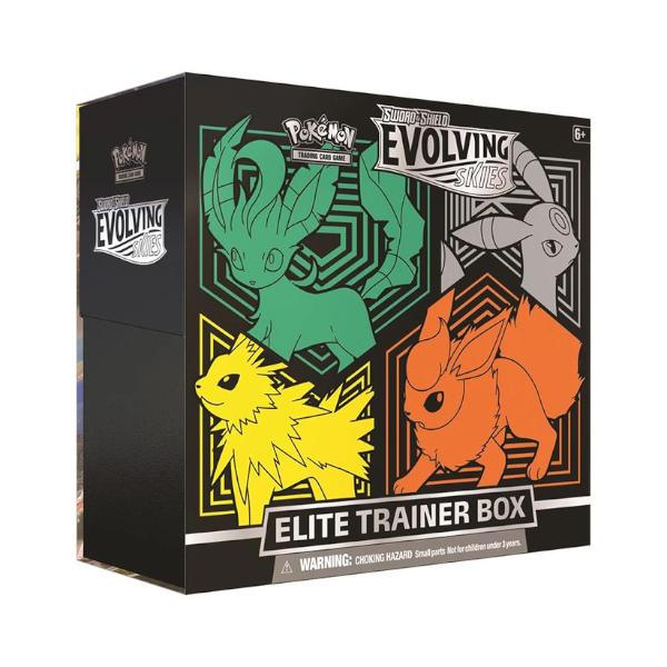 2021 Pokemon Sword and Shield Evolving Skies Elite Trainer Box - BLEECKER TRADING