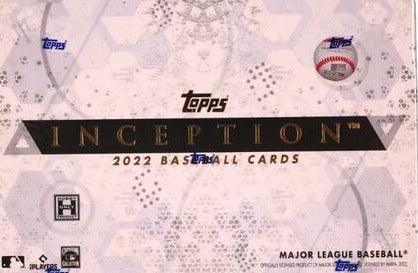 2022 Topps Inception Baseball Hobby Box - BLEECKER TRADING