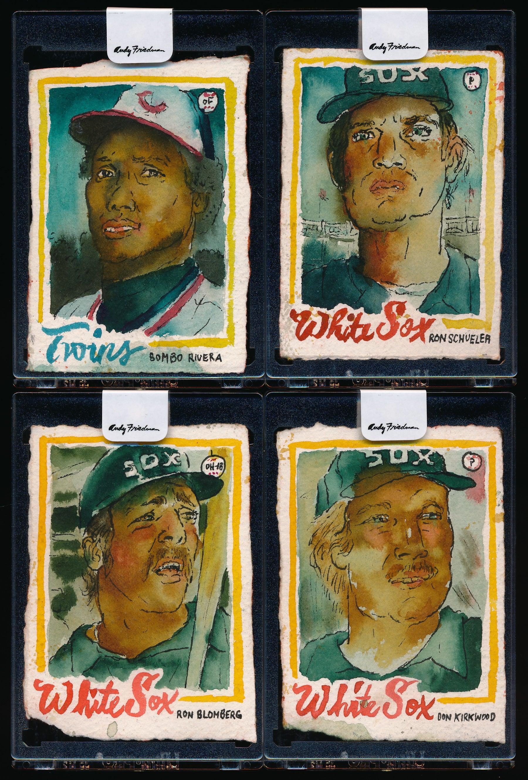 Andy Friedman 1/1 Faces of '78 Complete 40-Card Set Trading Card & Memorabilia