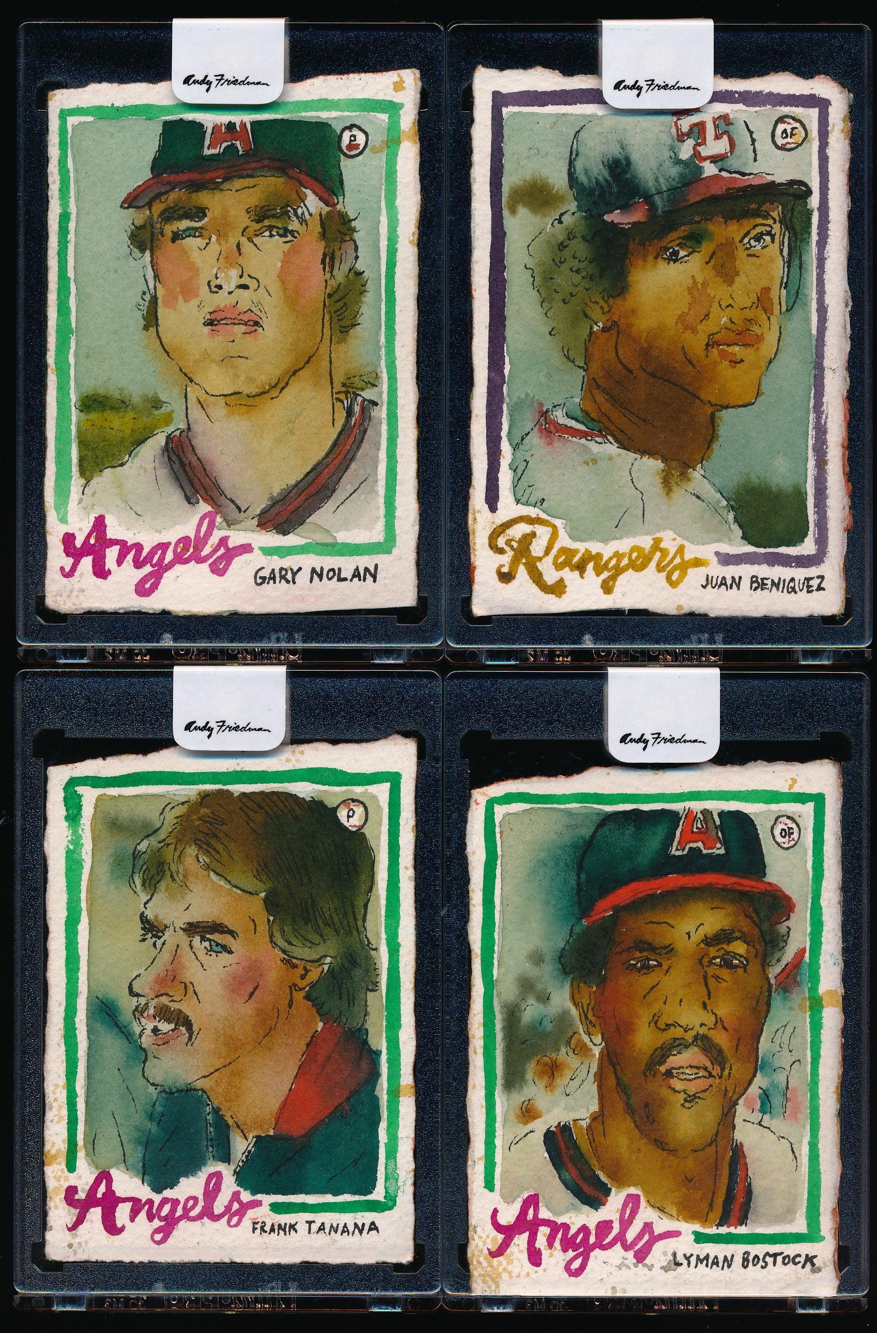 Andy Friedman 1/1 Faces of '78 Complete 40-Card Set Trading Card & Memorabilia