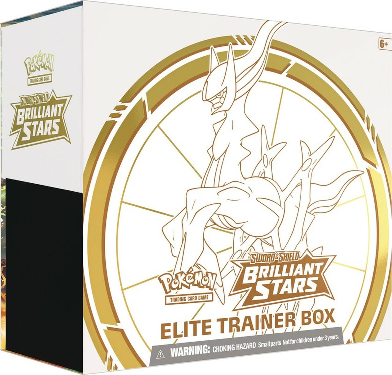 2022 Pokemon Sword & Shield Brilliant Stars Elite Trainer Box - BLEECKER TRADING